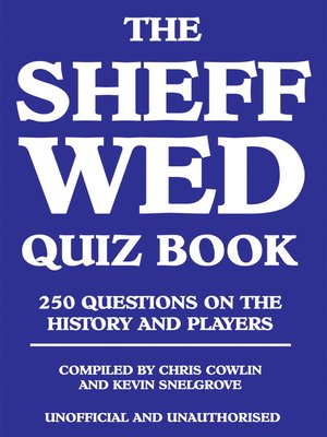 cover image of The Sheff Wed Quiz Book
